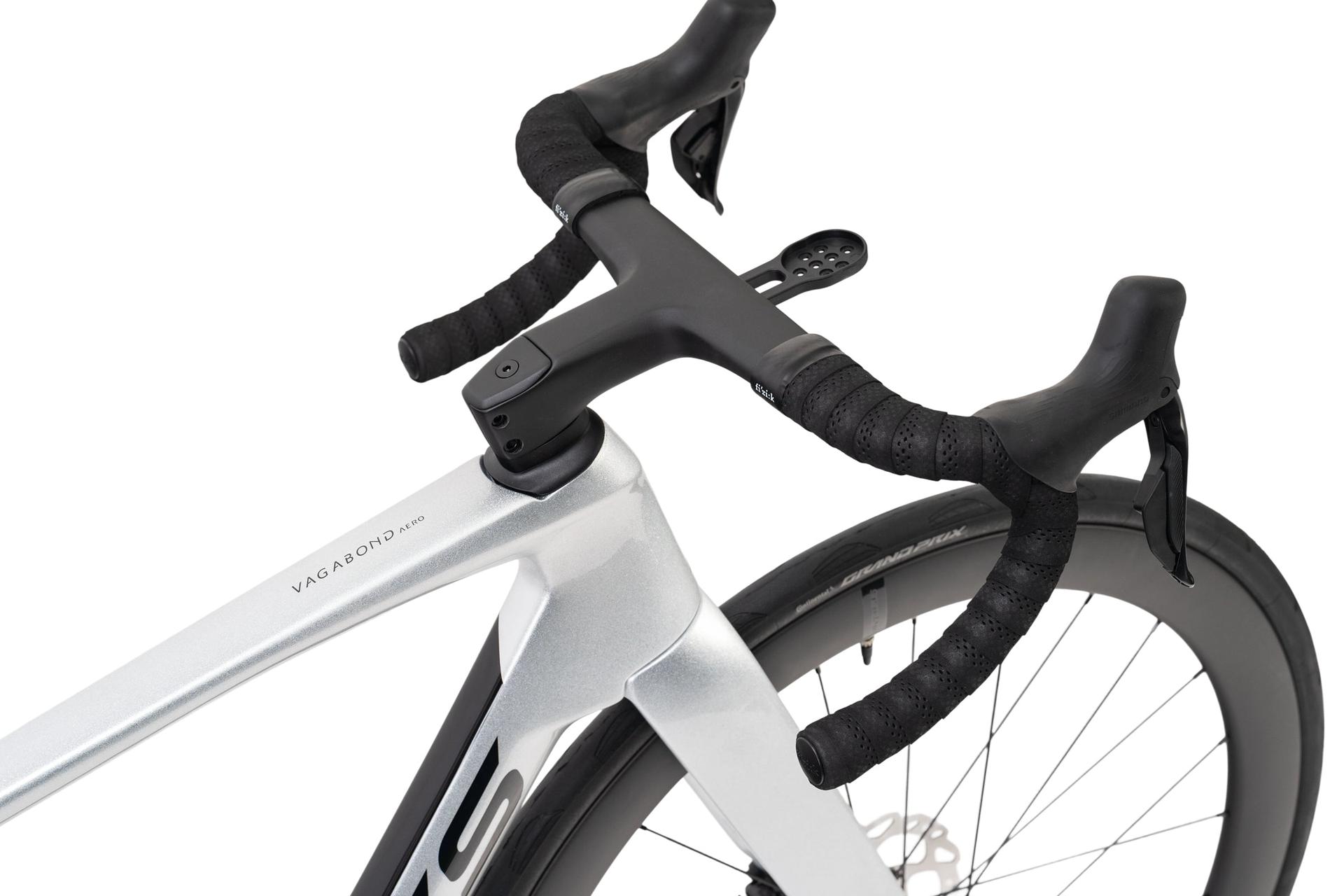 Bross Vagabond Aero 6se 105 Di2 Carbon Road Bike Sparkling Silver Bross Vagabond Aero 6SE - 105 Di2 Carbon Road Bike - Sparkling Silver - Image 57