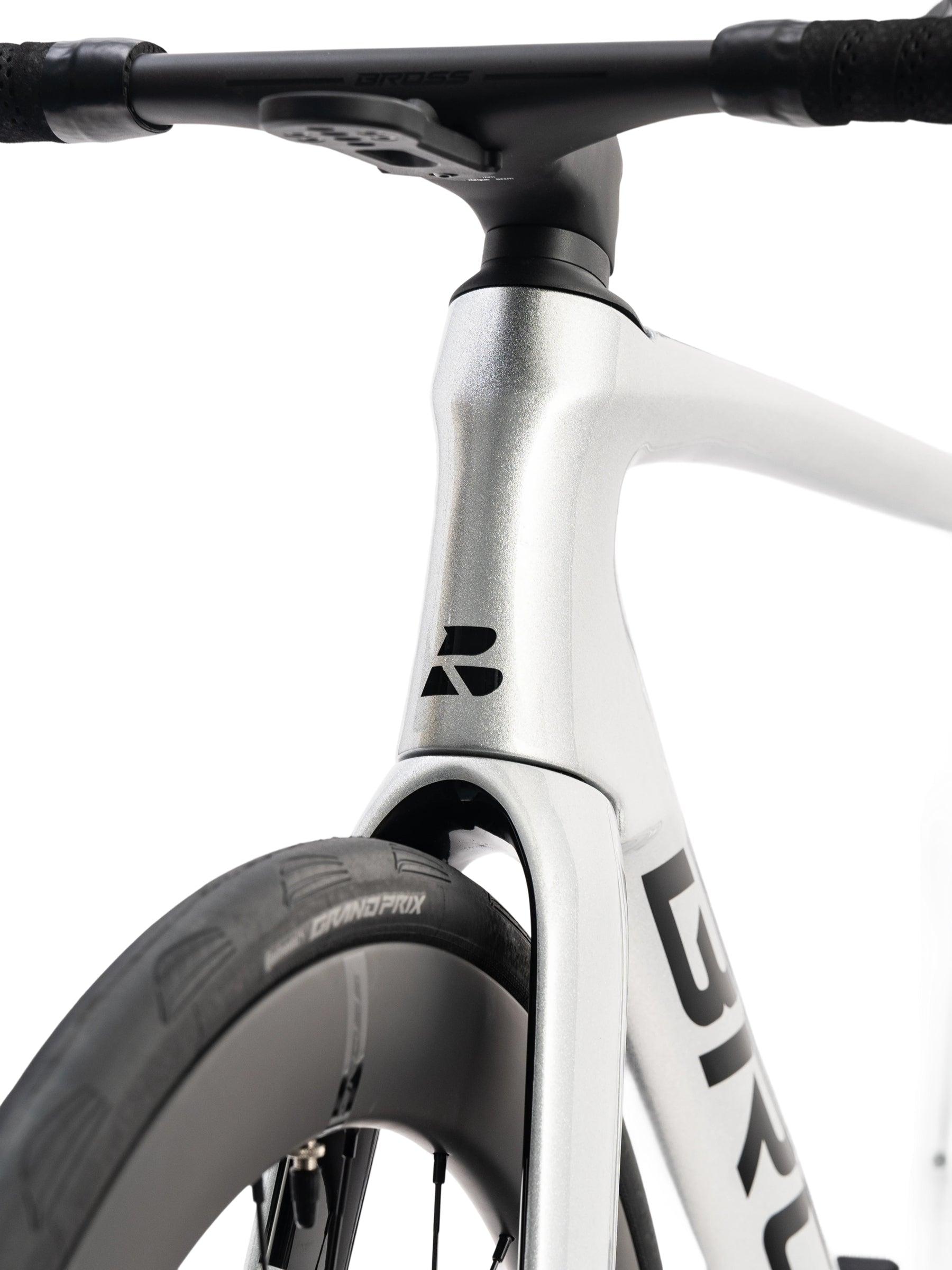 Bross Vagabond Aero 6se 105 Di2 Carbon Road Bike Sparkling Silver Bross Vagabond Aero 6SE - 105 Di2 Carbon Road Bike - Sparkling Silver - Image 60