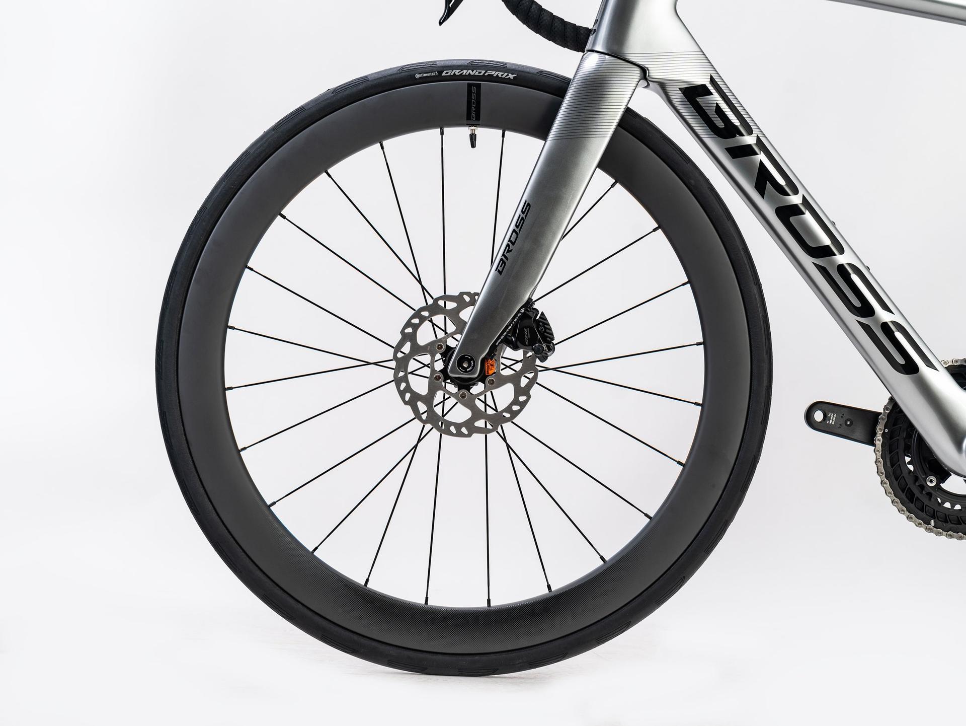Bross Vagabond Aero 6se 105 Di2 Carbon Road Bike Nano Silver Bross Vagabond Aero 6SE - 105 Di2 Carbon Road Bike - Nano Silver - Image 8