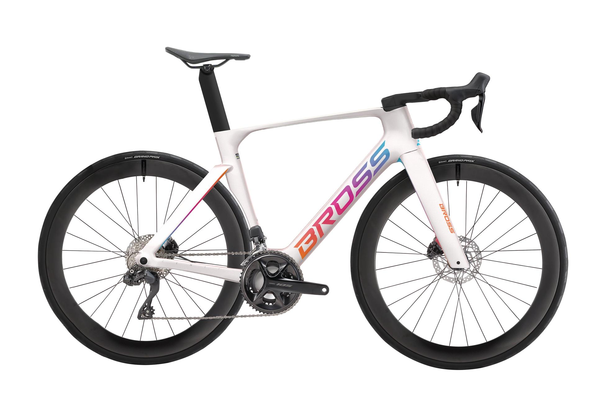 Bross Zenith 6i 105 Di2 Carbon Road Bike Cartoon Black Bross Zenith 6I - 105 Di2 Carbon Road Bike - Cartoon/Black - Image 3