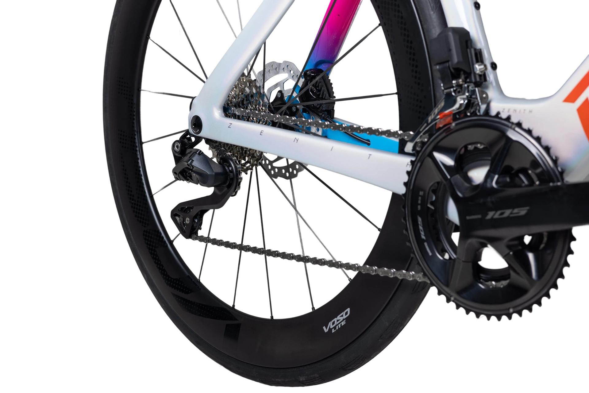 Bross Zenith 6i 105 Di2 Carbon Road Bike Cartoon Black Bross Zenith 6I - 105 Di2 Carbon Road Bike - Cartoon/Black - Image 6