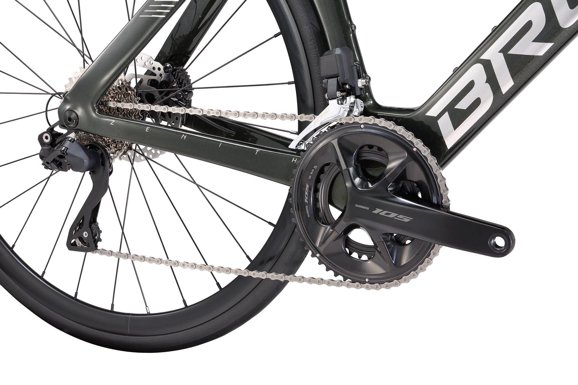 Bross Zenith 6i 105 Di2 Carbon Road Bike Cartoon Black Bross Zenith 6I - 105 Di2 Carbon Road Bike - Cartoon/Black - Image 11
