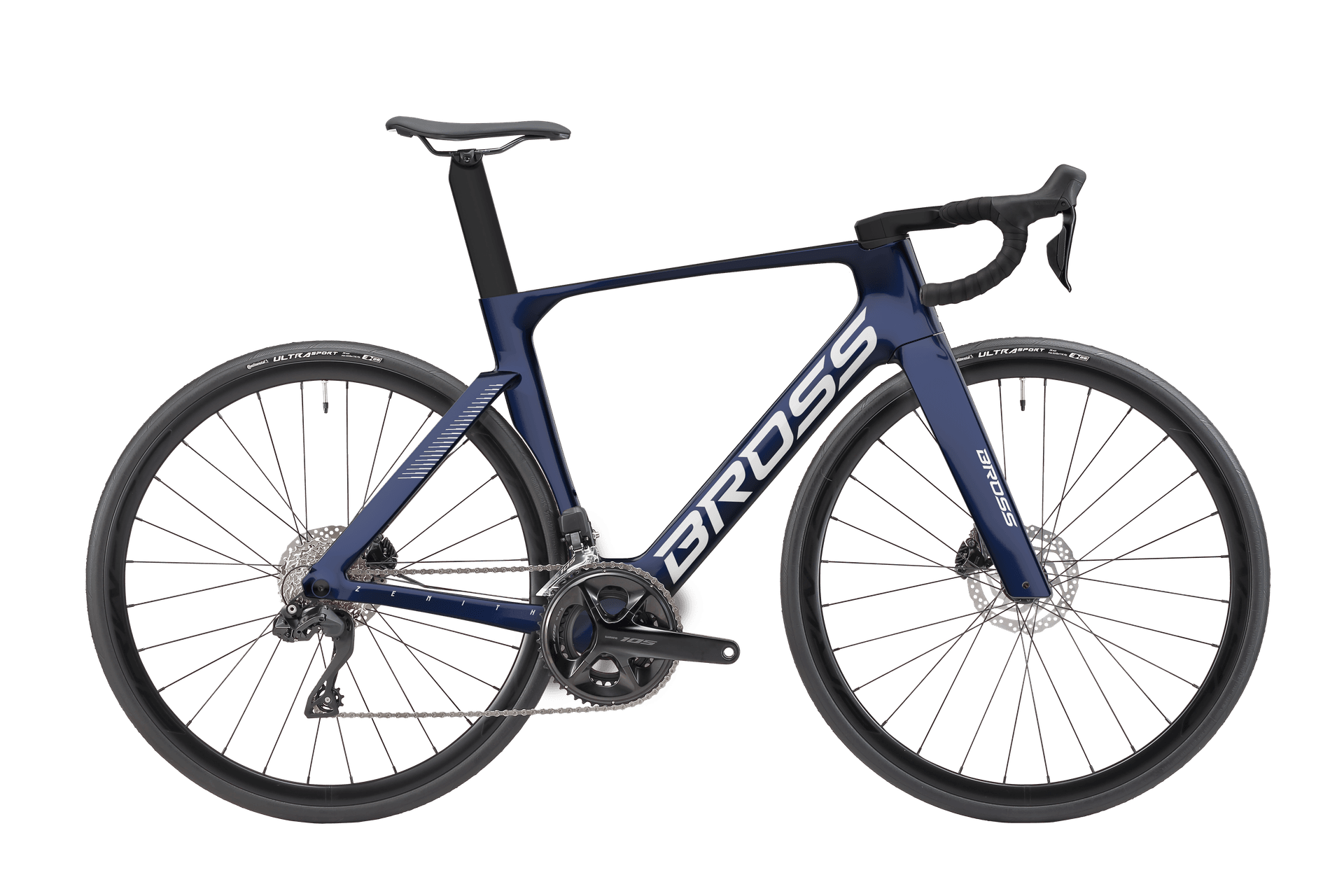 Bross Zenith 6i 105 Di2 Carbon Road Bike Cartoon Black Bross Zenith 6I - 105 Di2 Carbon Road Bike - Cartoon/Black - Image 18