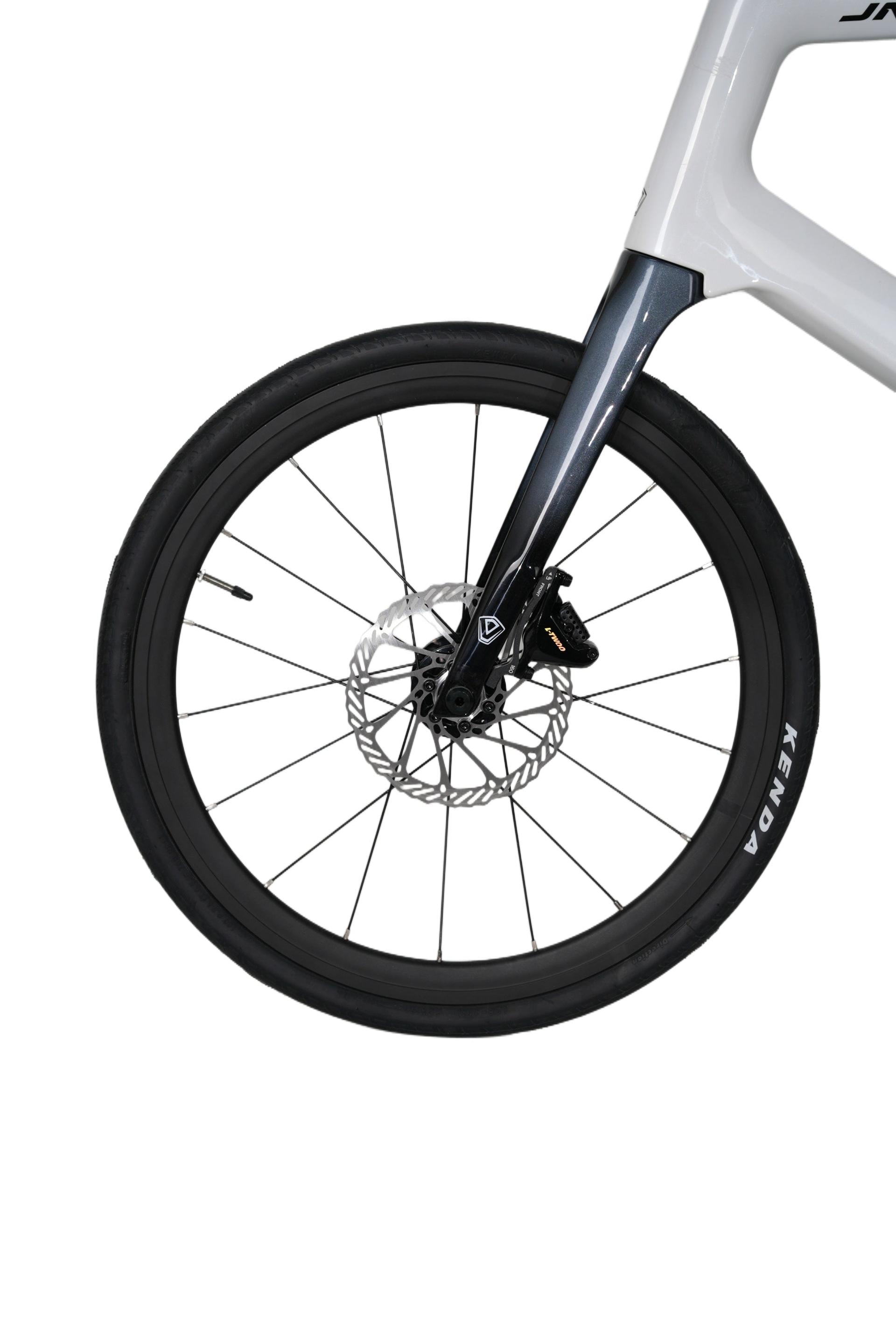 Java Clcb Shell White JAVA CL-CB Carbon Mini Velo Road Bike - LTWOO ER7 - Shell White - Image 11