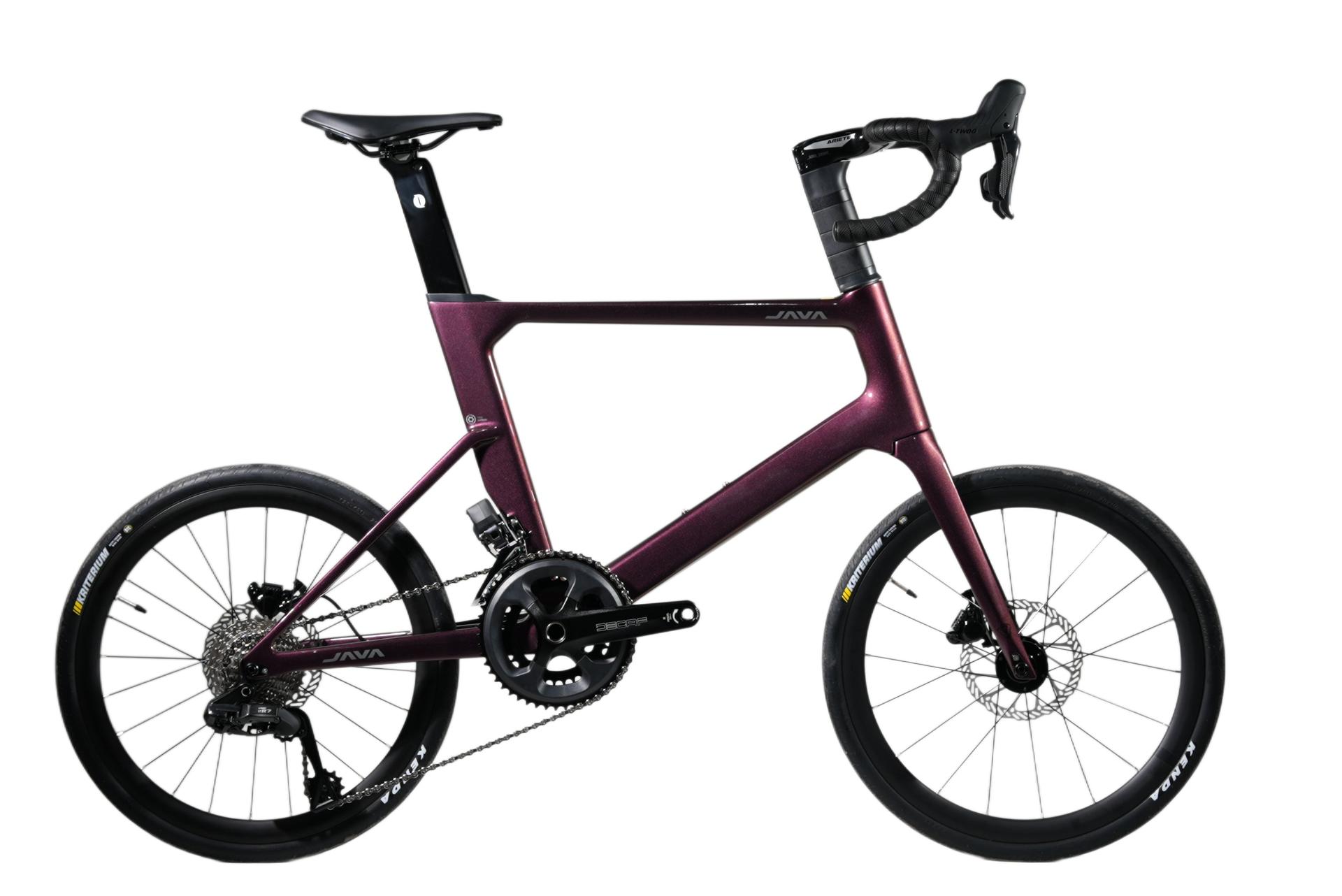 Java Clcb Primula Purpurea JAVA CL-CB Carbon Mini Velo Road Bike - LTWOO ER7 - Primula Purpurea - Image 13