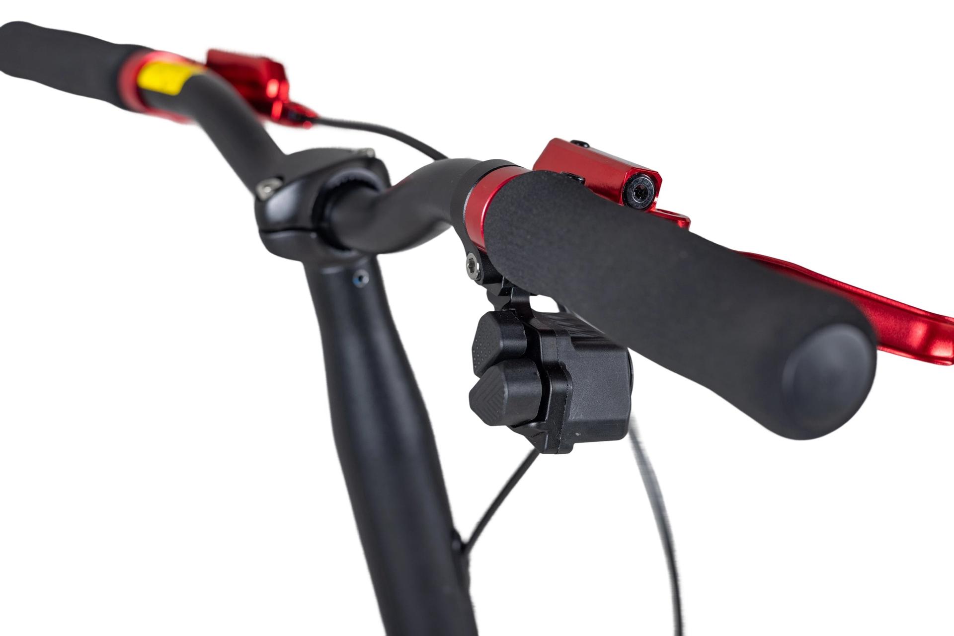 Java Neo12 Titanium JAVA NEO 12-Speed E-Shifter Triple-Fold Bike - 16 Inch - Titanium - Image 8