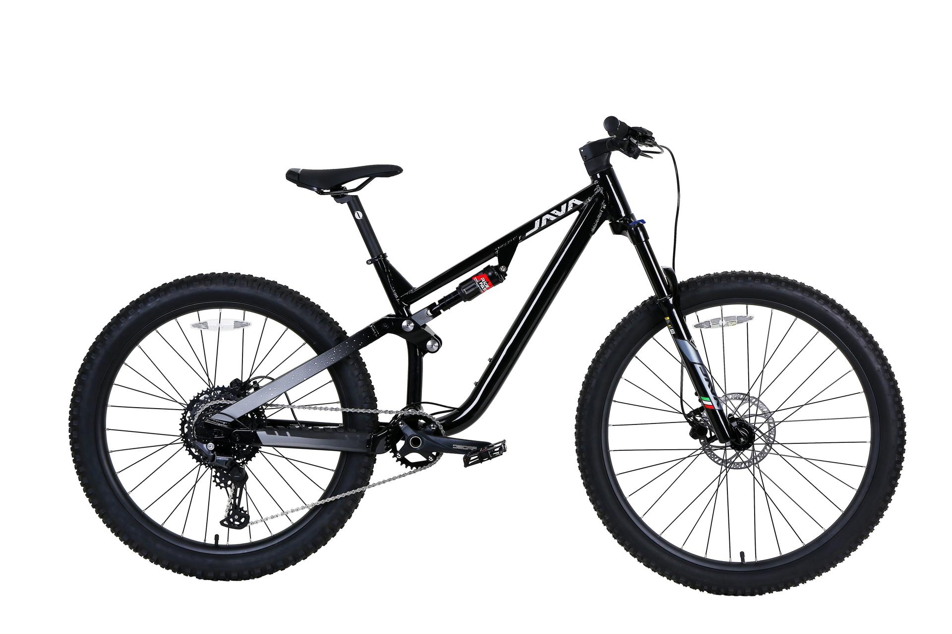Java Sabbia Black Titanium JAVA Sabbia Dual Suspension Mountain Bike - 29/27.5 - Black Titanium - Image 46