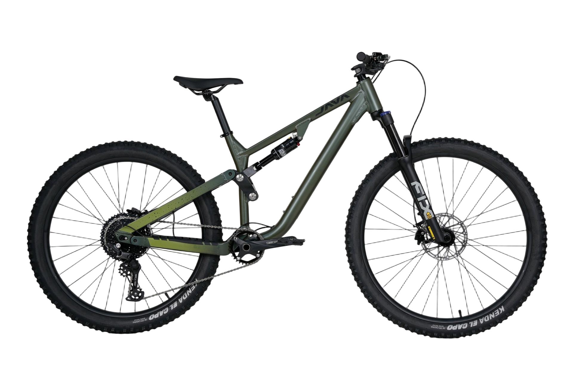 Java Sabbia Matt Green JAVA Sabbia Dual Suspension Mountain Bike - 29/27.5 - Matt Green - Image 1