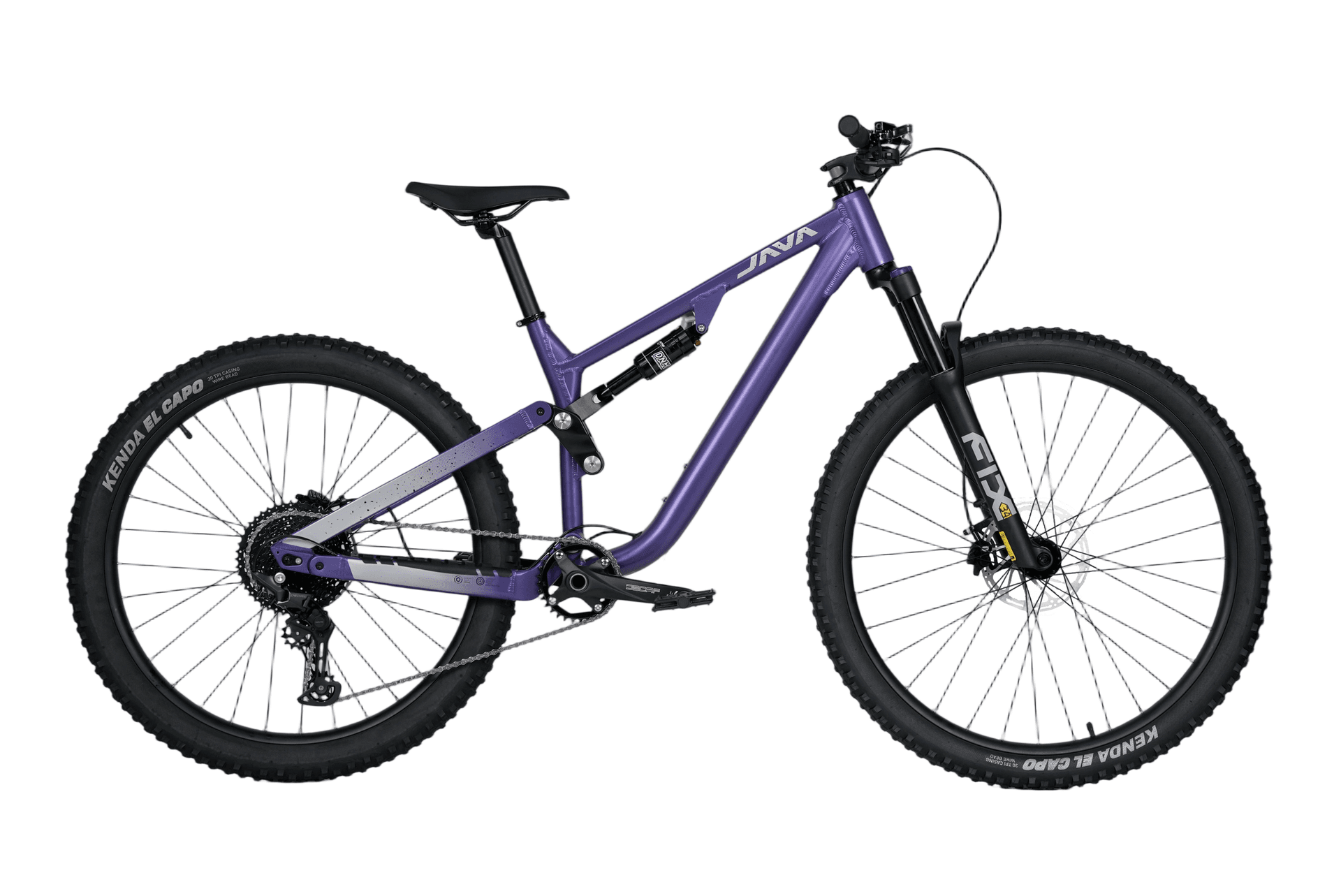 Java Sabbia Matt Purple JAVA Sabbia Dual Suspension Mountain Bike - 29/27.5 - Matt Purple - Image 31