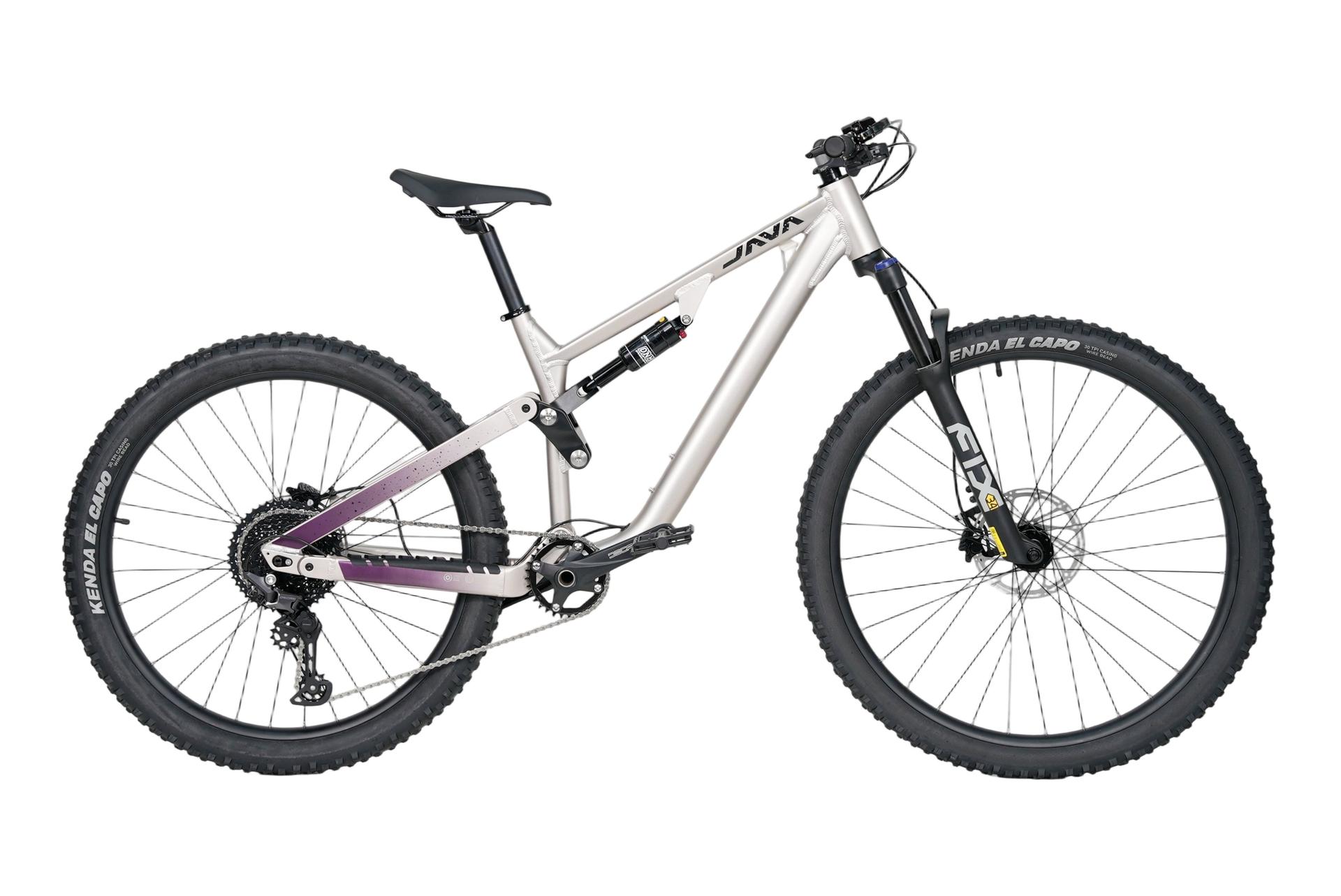 Java Sabbia Titanium JAVA Sabbia Dual Suspension Mountain Bike - 29/27.5 - Titanium - Image 16
