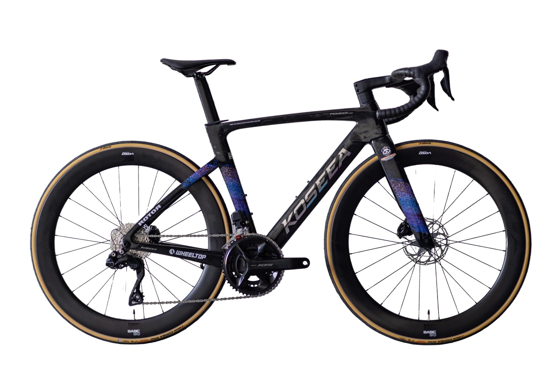 Kossea Pioneer Slr Plus 105 Di2 Carbon Road Bike Uci Chengdu Continental Team Kossea Pioneer SLR+ - 105 Di2 Carbon Road Bike - UCI Chengdu Continental Team - Image 1