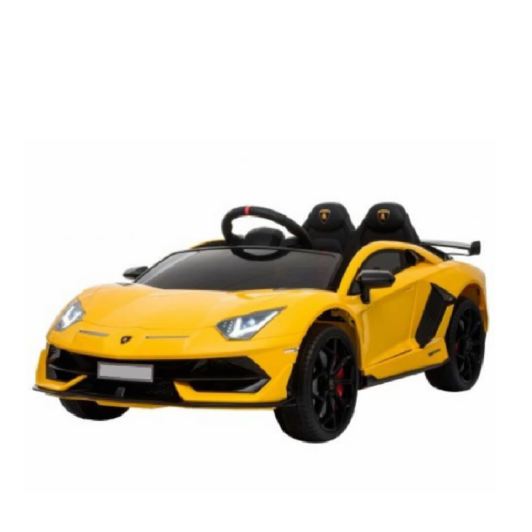 Lob308 Yellow Lamborghini Licensed XXL Kids Electric Ride-On Car - 24V 2-Seater - Yellow - Image 16
