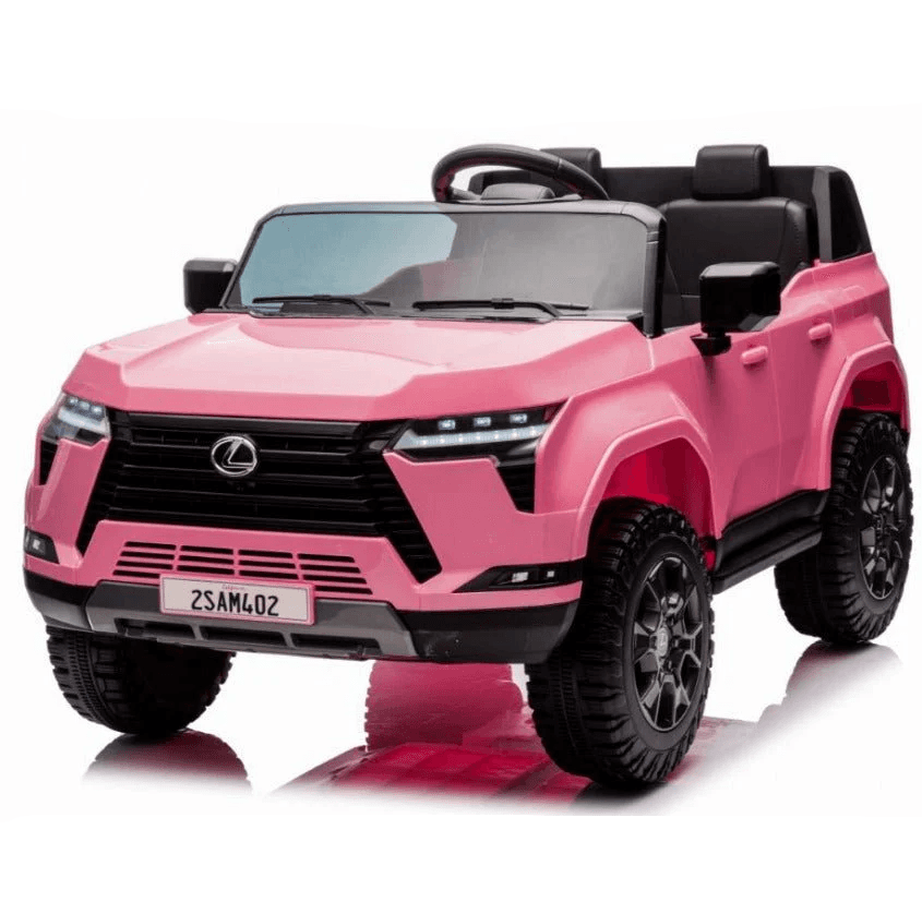 Lexus Gx550 12v Pink Licensed Lexus GX550 Kids Electric Ride-On Car - 12V Dual Motor - Pink - Image 12