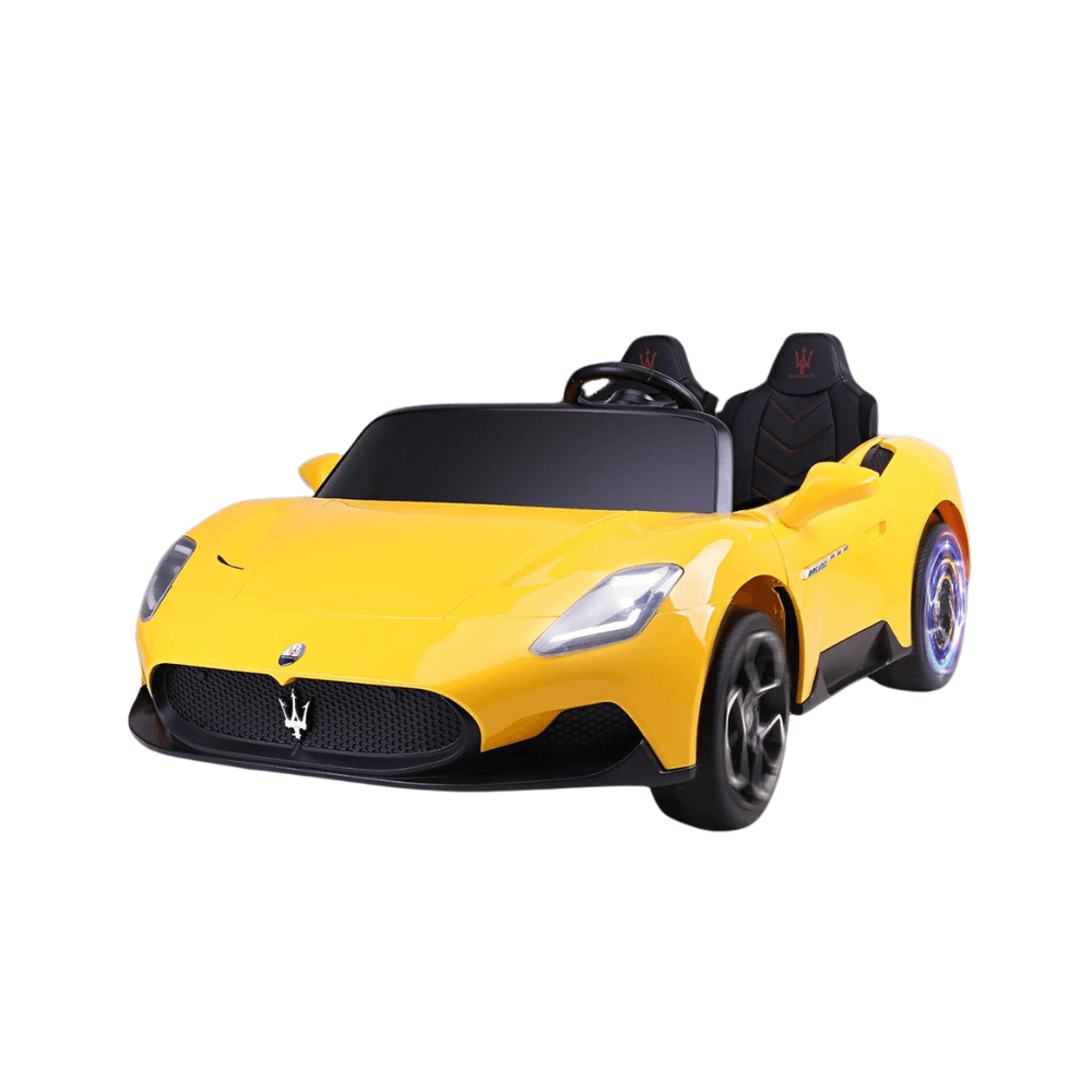 Rp Kc 11 Yellow Maserati MC20 Kids Electric Ride-On Car - 24V 14Ah 2-Seater - Yellow - Image 2