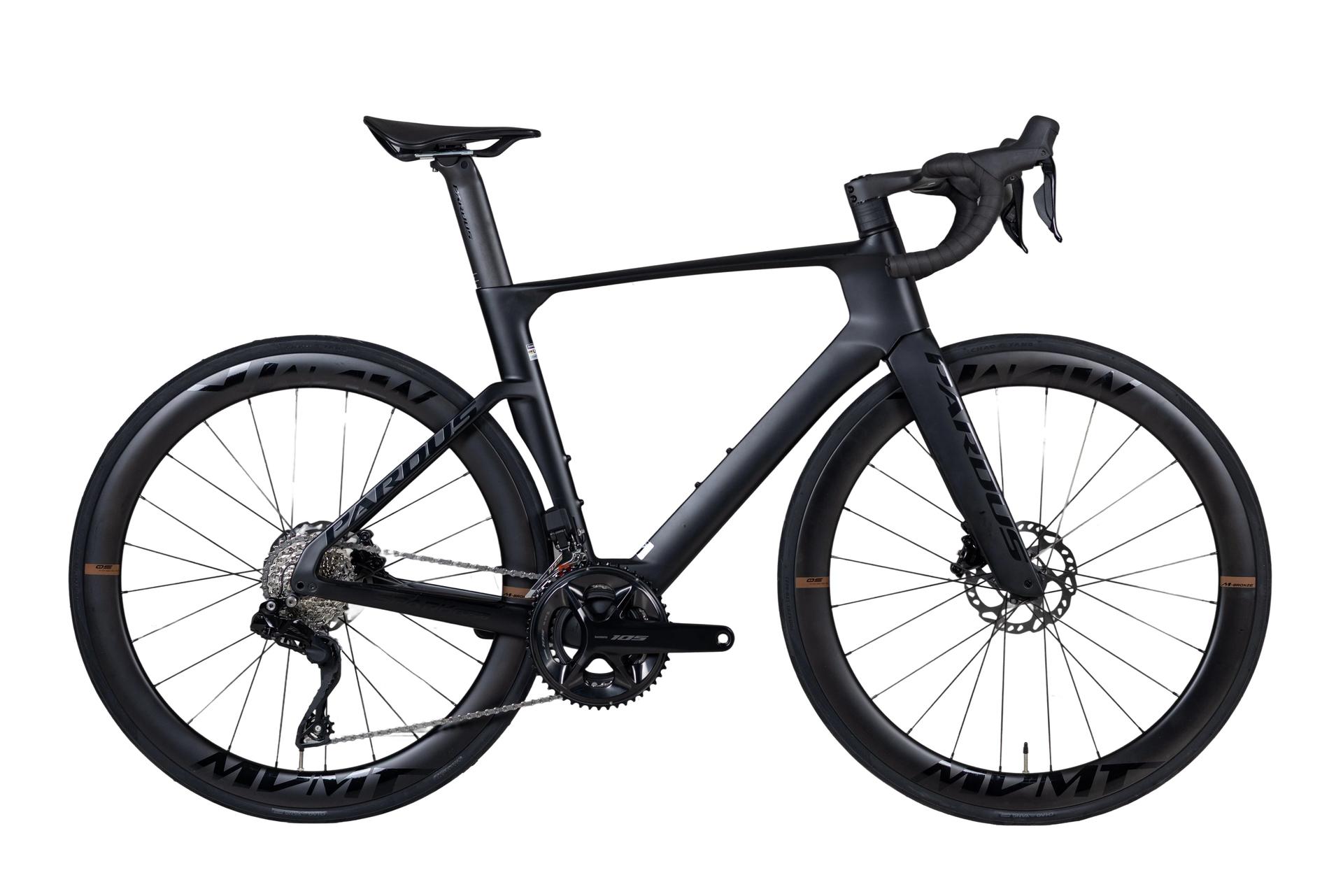 Pardus Spark Sport 105 Di2 Carbon Road Bike Silver Black Pardus Spark Sport - 105 Di2 Carbon Road Bike - Silver/Black - Image 40