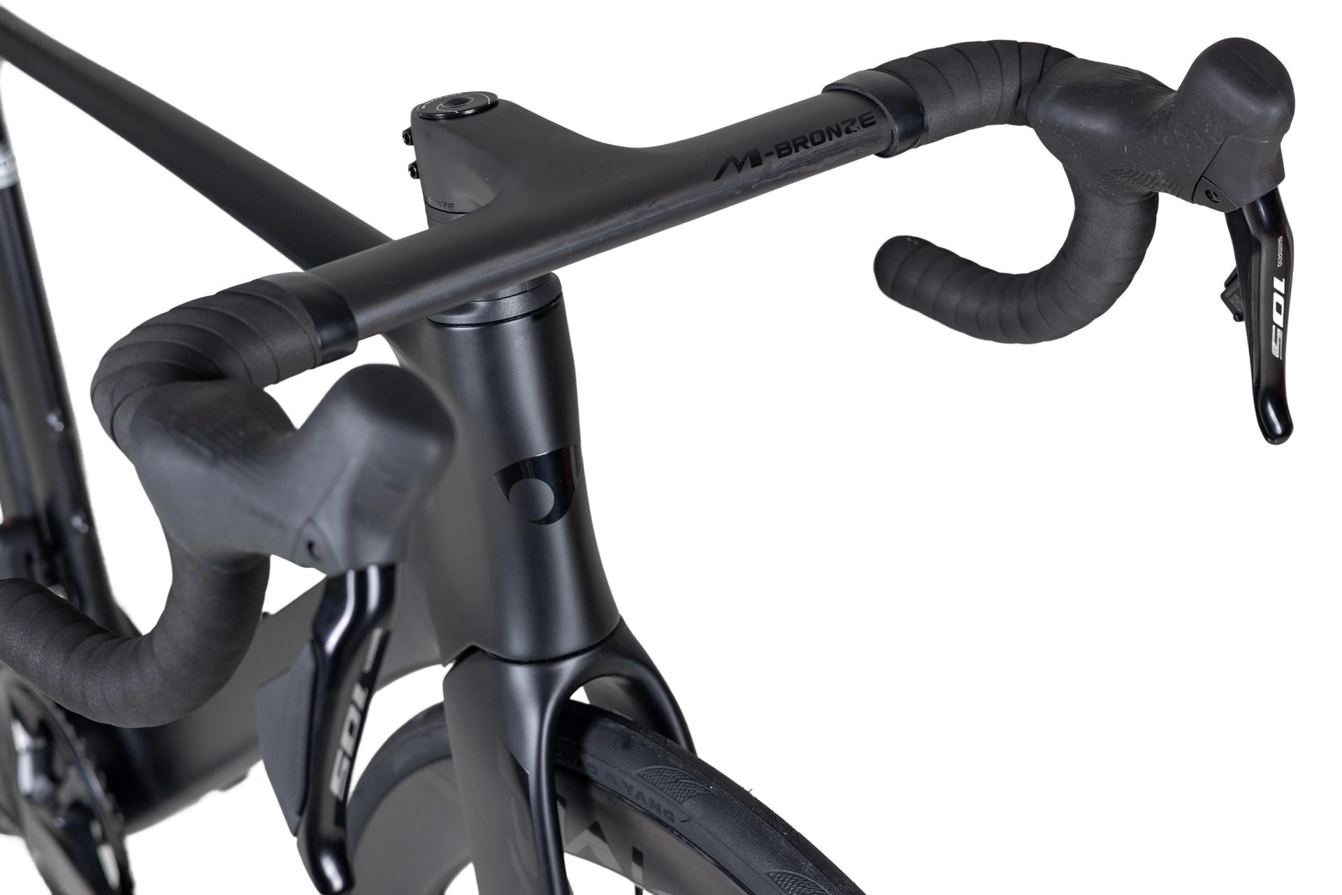 Pardus Spark Sport 105 Di2 Carbon Road Bike Silver Black Pardus Spark Sport - 105 Di2 Carbon Road Bike - Silver/Black - Image 48