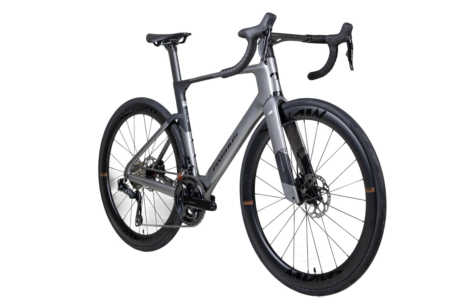 Pardus Spark Sport 105 Di2 Carbon Road Bike Black Pardus Spark Sport - 105 Di2 Carbon Road Bike - Black - Image 2