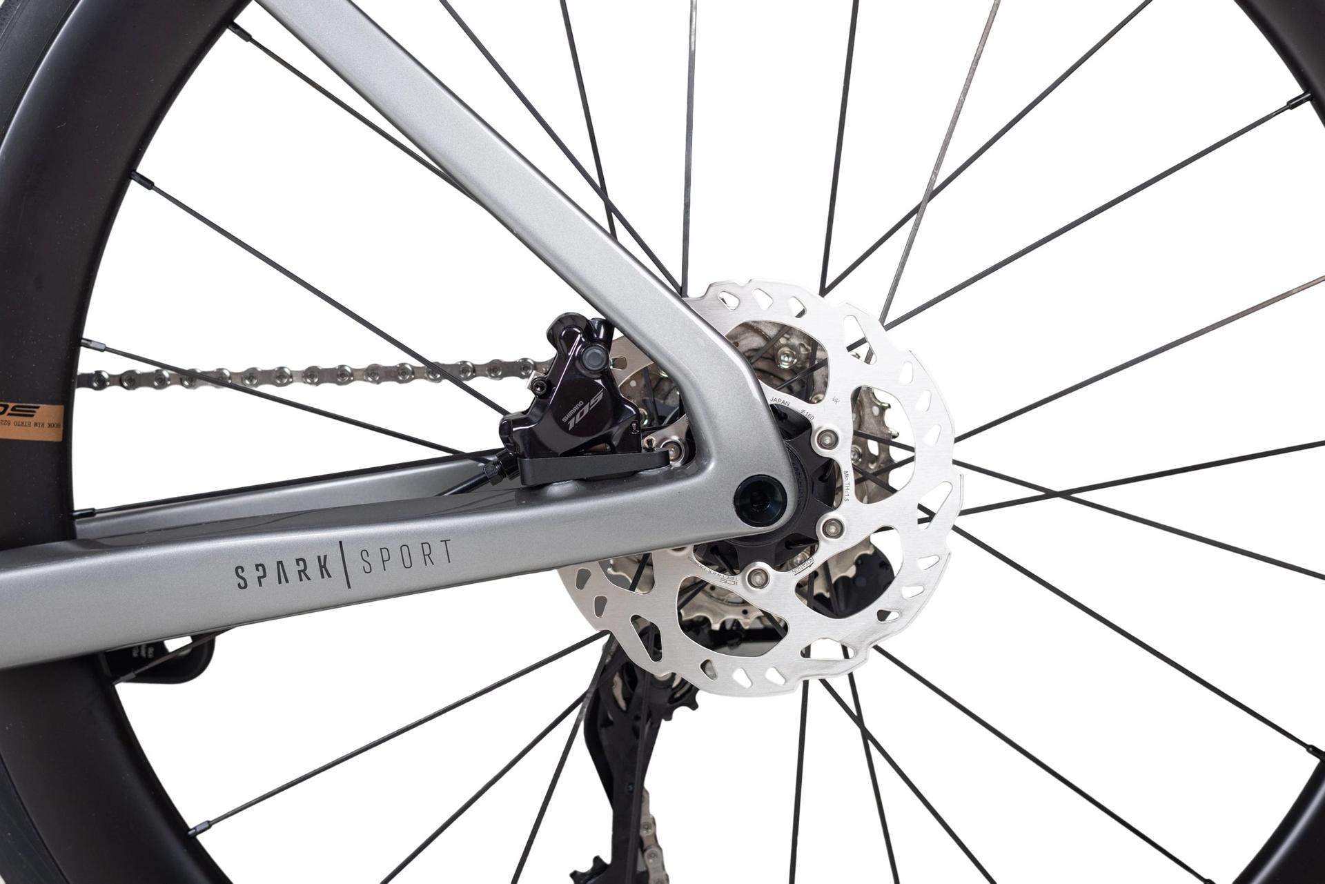 Pardus Spark Sport 105 Di2 Carbon Road Bike Black Pardus Spark Sport - 105 Di2 Carbon Road Bike - Black - Image 7