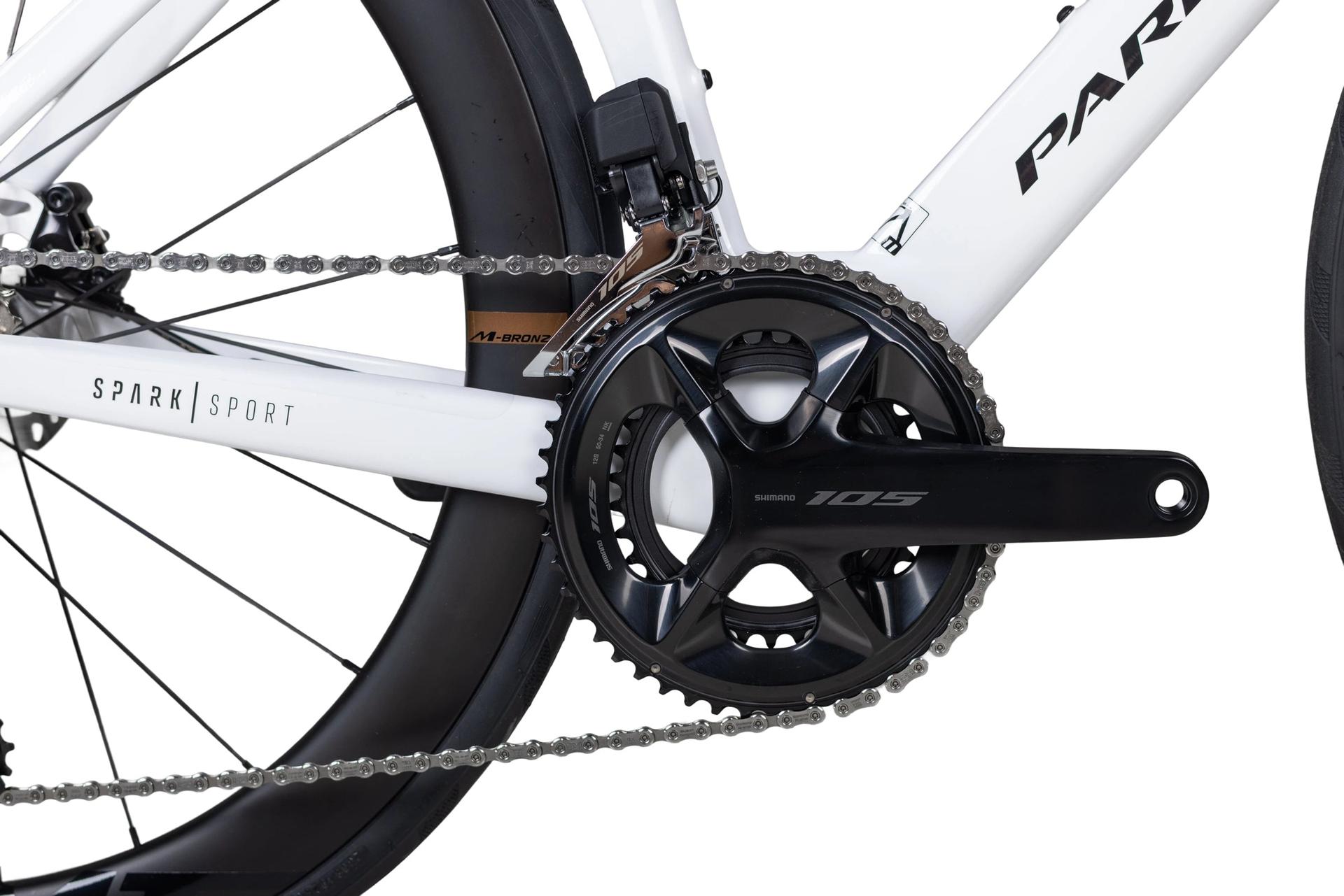 Pardus Spark Sport 105 Di2 Carbon Road Bike Black Pardus Spark Sport - 105 Di2 Carbon Road Bike - Black - Image 10
