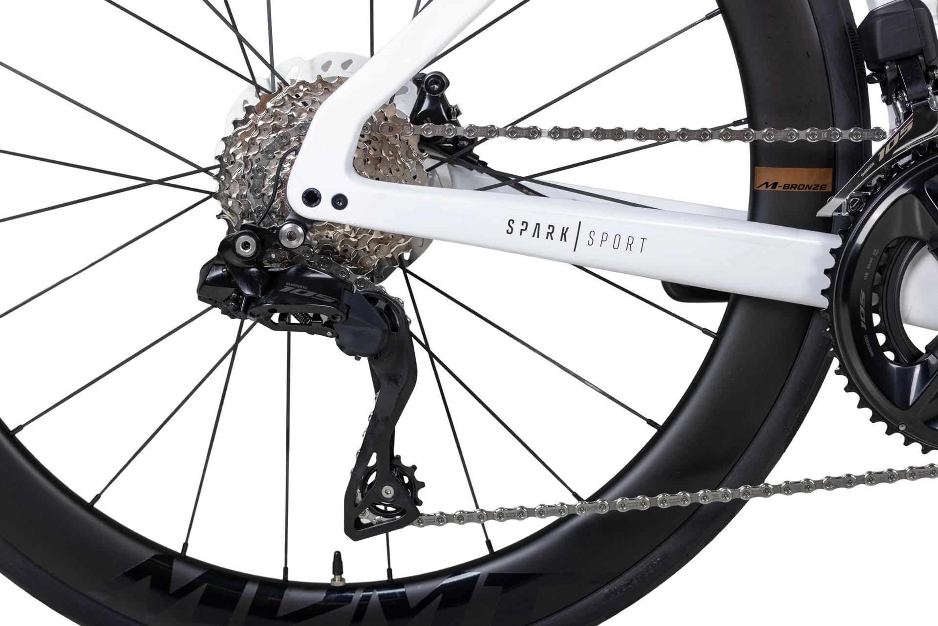 Pardus Spark Sport 105 Di2 Carbon Road Bike Black Pardus Spark Sport - 105 Di2 Carbon Road Bike - Black - Image 11