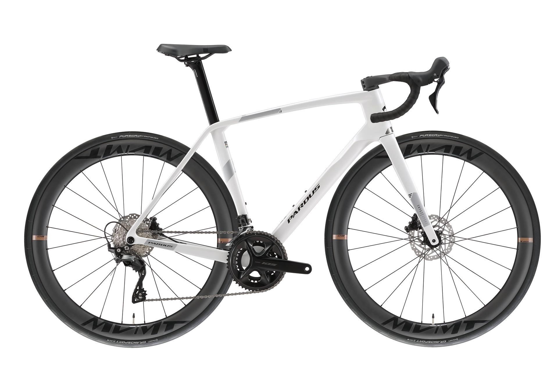 Pardus Super Sport Gen2 105 Di2 Carbon Road Bike Cloud White Pardus Super Sport Gen2 - 105 Di2 Carbon Road Bike - Cloud White - Image 1