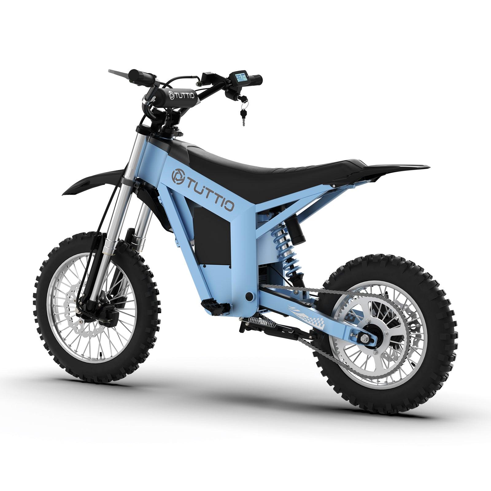 Tuttio Soleil01 Blue Tuttio Soleil 01 Electric Dirt Bike - 3000W 48V 21Ah - Blue - Image 19