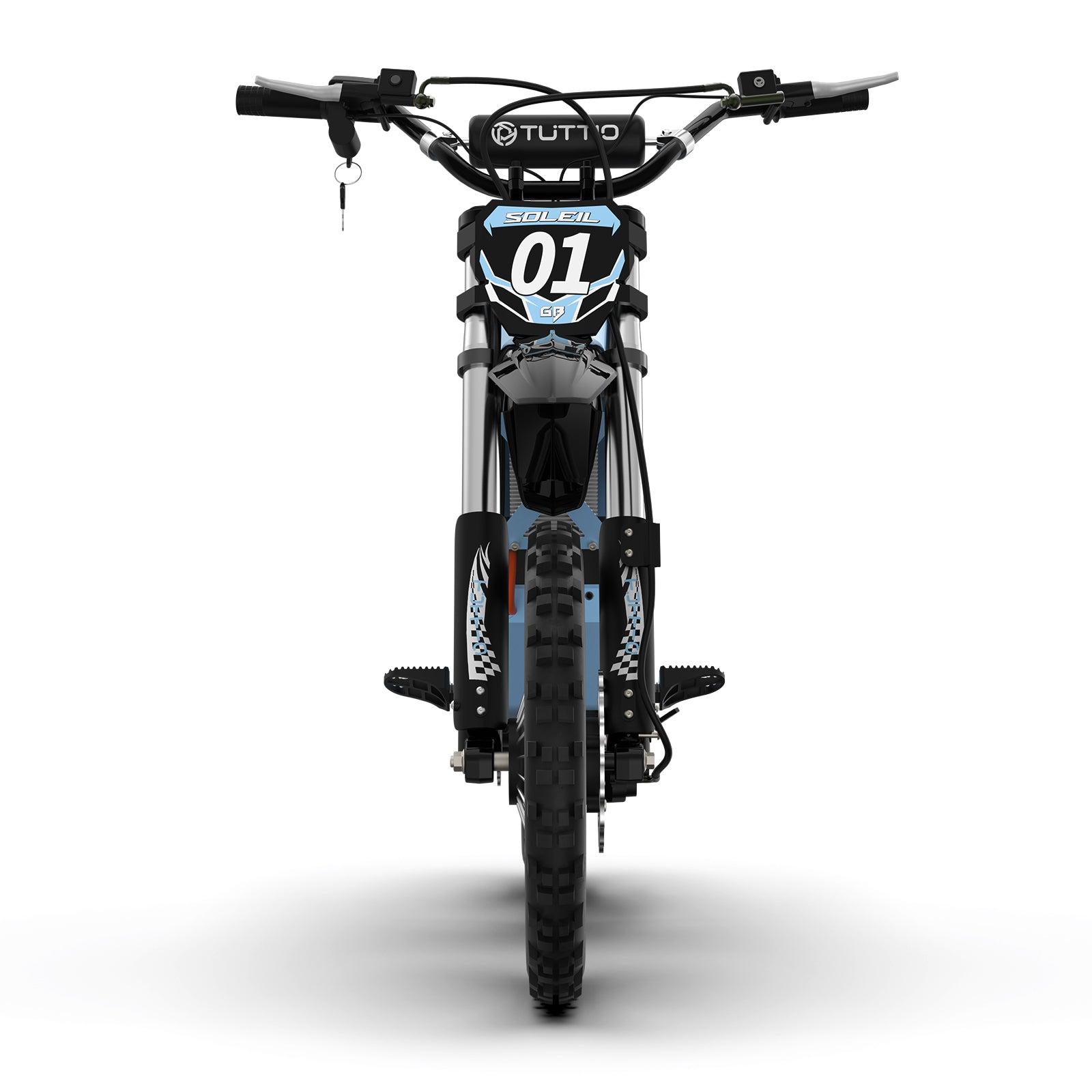 Tuttio Soleil01 Blue Tuttio Soleil 01 Electric Dirt Bike - 3000W 48V 21Ah - Blue - Image 22