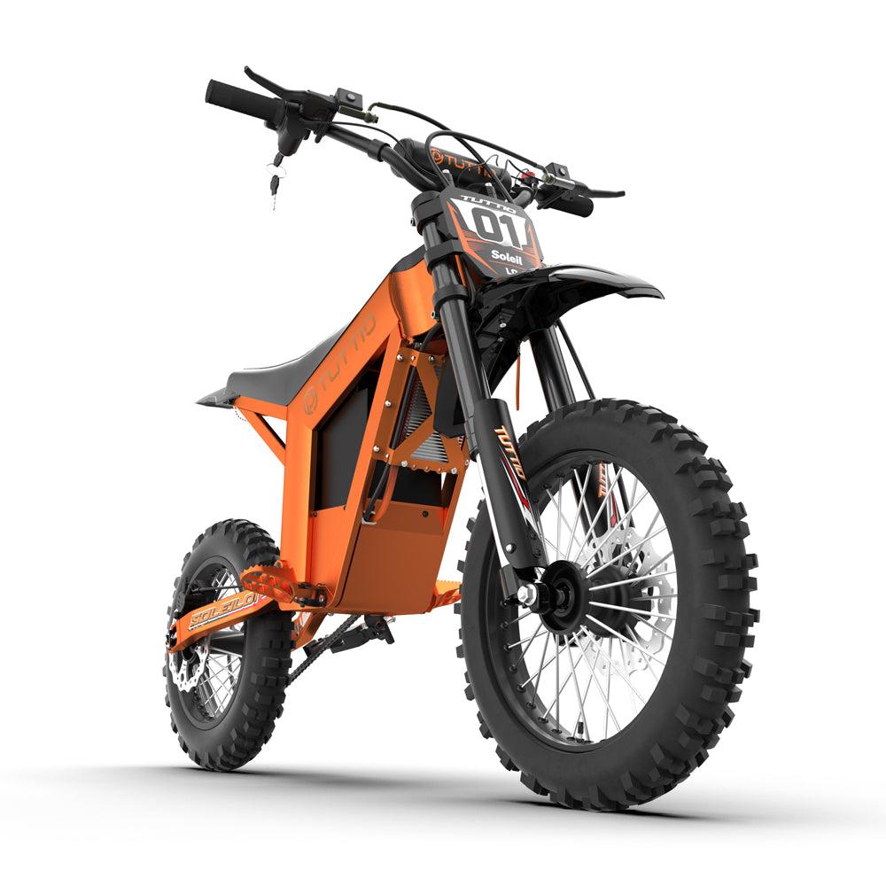 Tuttio Soleil01 Lo Tuttio Soleil 01 Electric Dirt Bike - 3000W 48V 21Ah - Lava Orange - Image 2