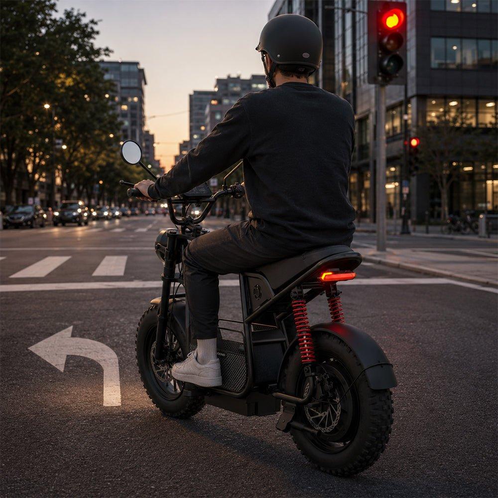 Wh D1 Black Windhorse D1 Electric Scooter - 750W 48V 15Ah - Black - Image 12
