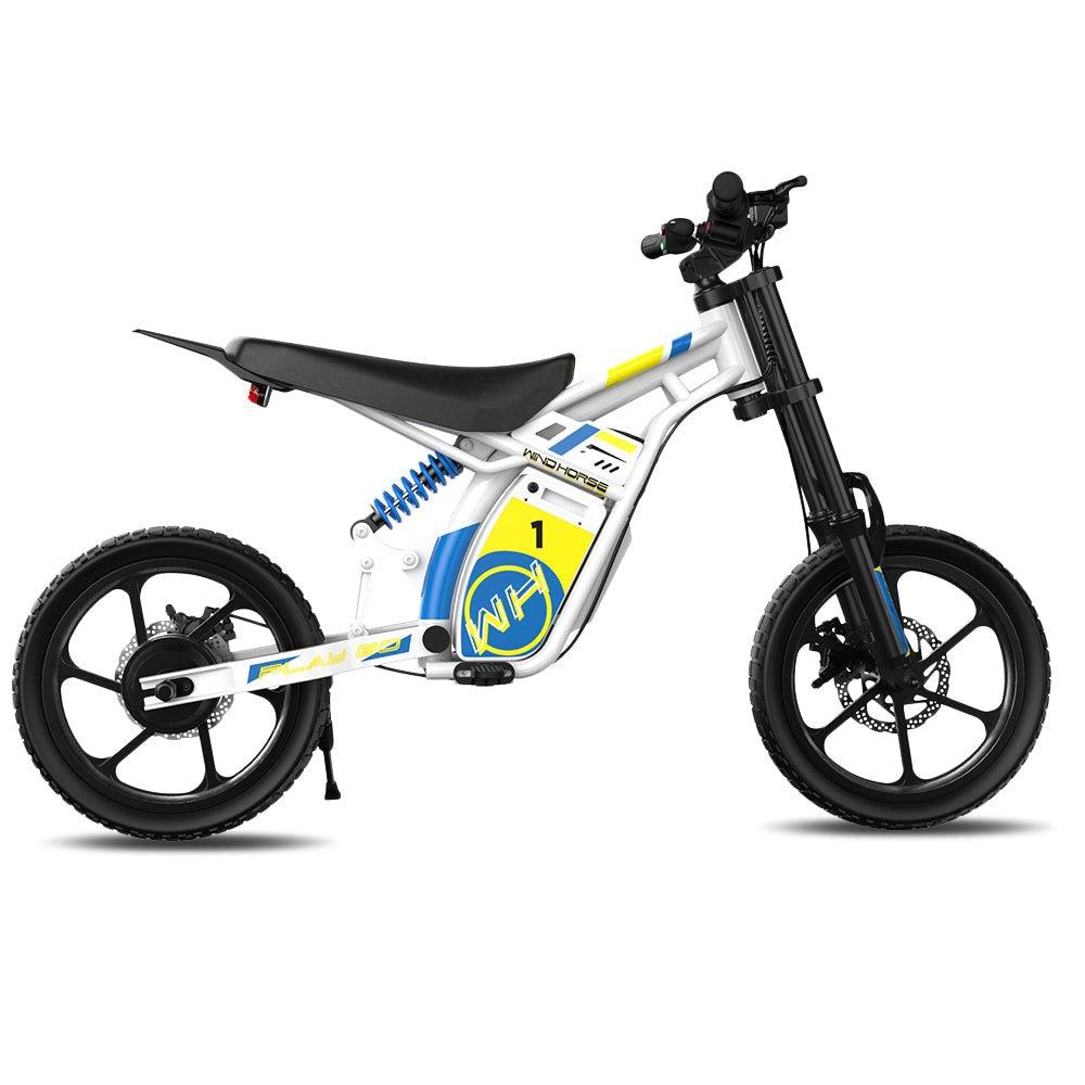 Wh P6 Bk Windhorse P6 Electric Dirt Bike - 250W 36V 10Ah - Black - Image 2