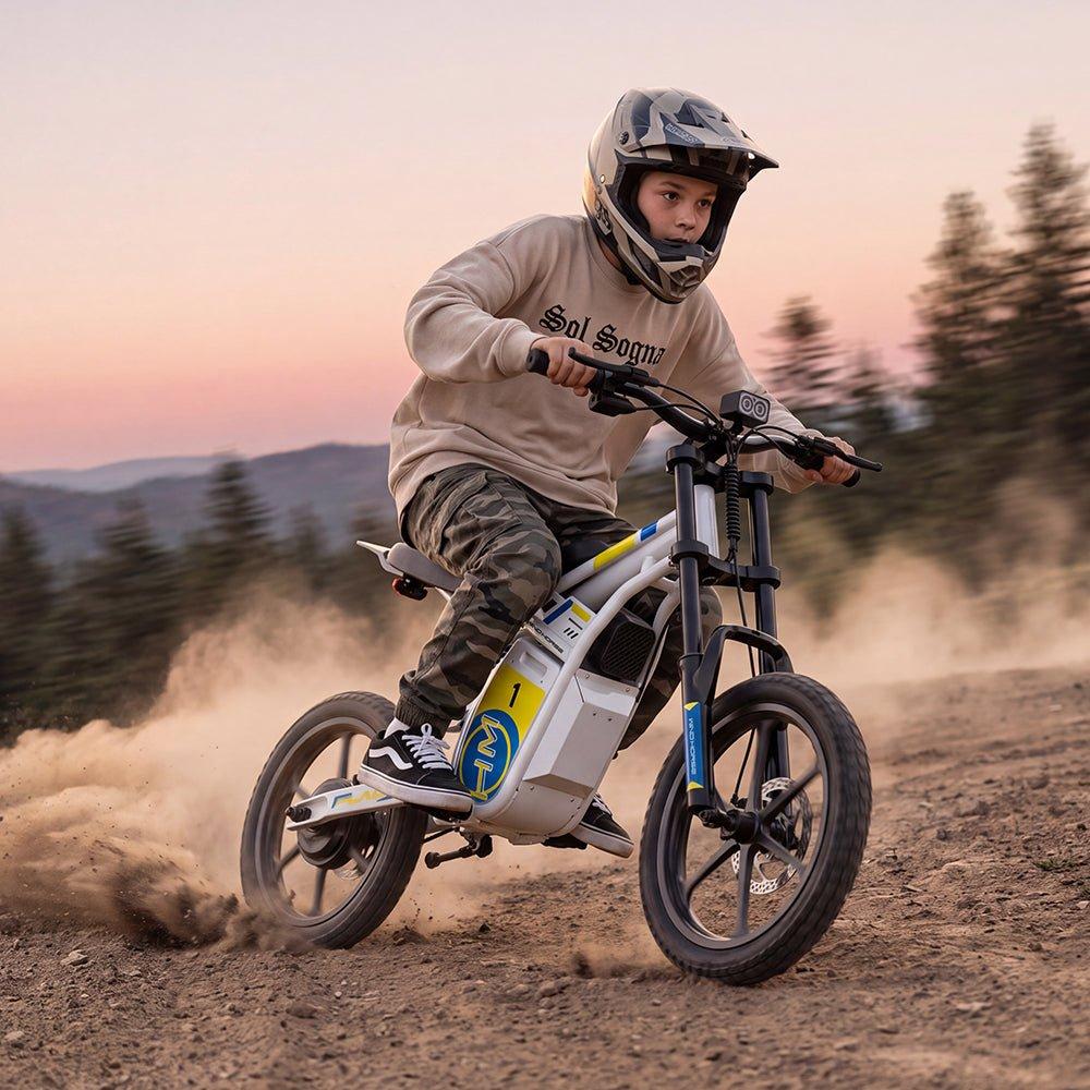 Wh P6 Bk Windhorse P6 Electric Dirt Bike - 250W 36V 10Ah - Black - Image 4