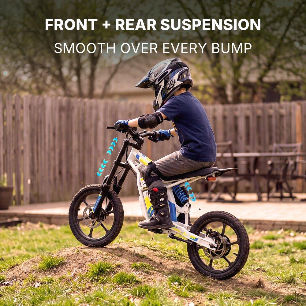 Wh P6 Bk Windhorse P6 Electric Dirt Bike - 250W 36V 10Ah - Black - Image 8