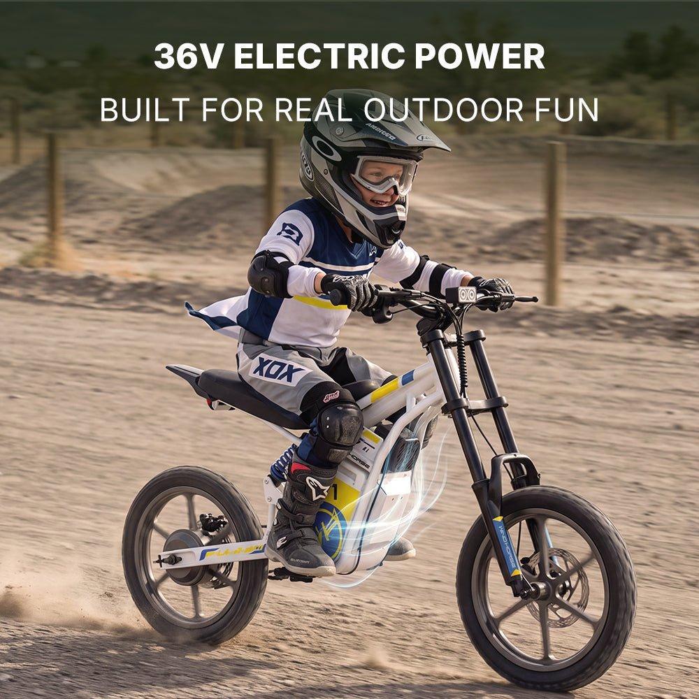 Wh P6 Bk Windhorse P6 Electric Dirt Bike - 250W 36V 10Ah - Black - Image 9